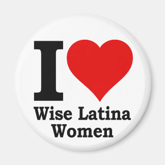 I (hjärta) Wise Latina Women Magnet