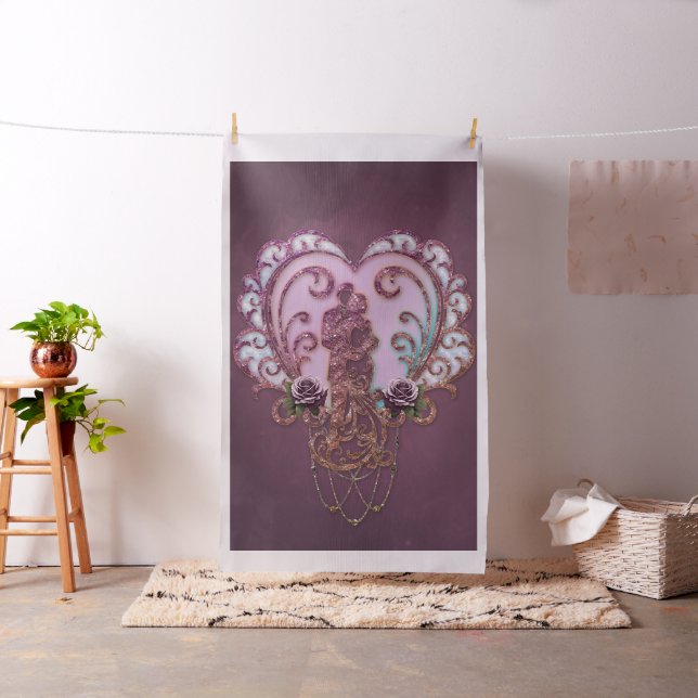 I Hjärtans fäste. Tyg (In Situ)