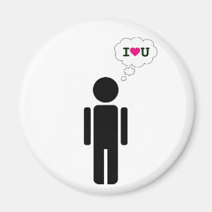 I hjärtat av dig: kärlek stick magnet