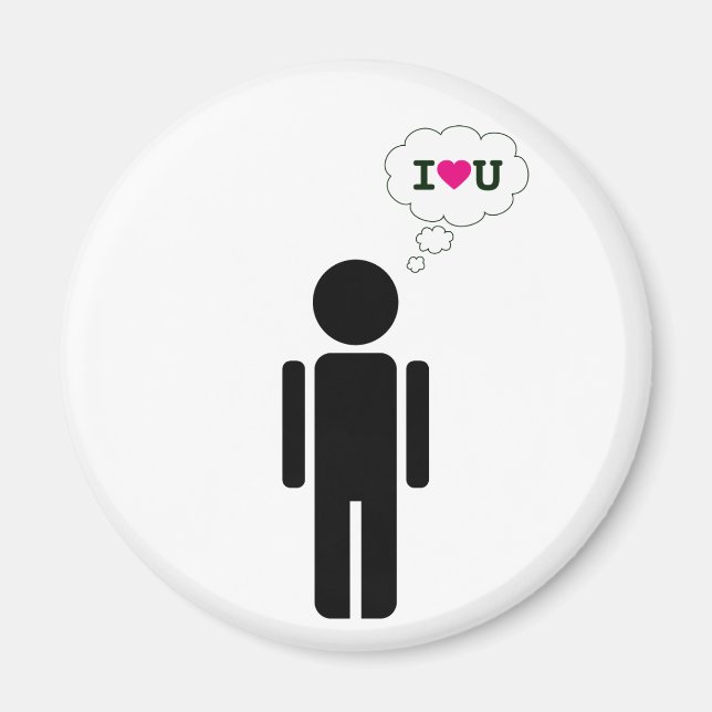 I hjärtat av dig: kärlek stick magnet (Framsidan)