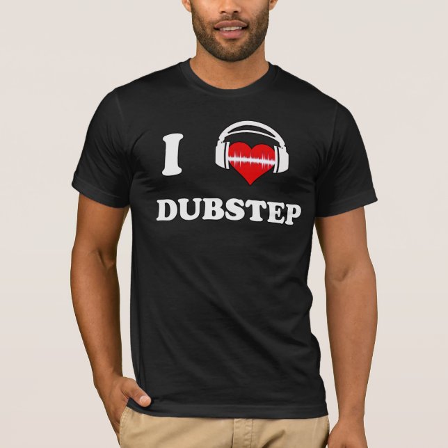 I Hjärtat Dubstep Tee (Framsida)