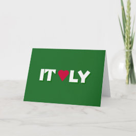 I Hjärtat Italien logotyp Kort