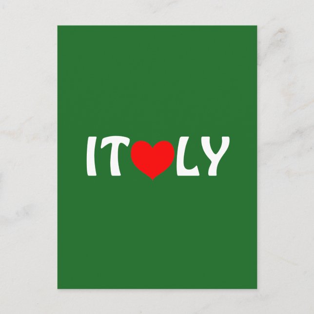 I Hjärtat Italien Vykort (Framsida)