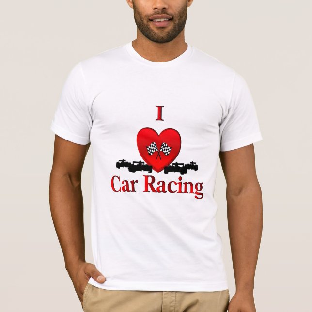 I HjärtbilsTävla Tee Shirt (Framsida)