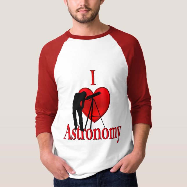 I Hjärteastronomi T Shirt (Framsida)