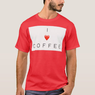 I hjärtekaffe t shirt