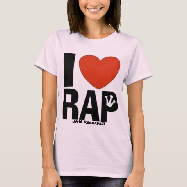 I hjärtklappning tee shirt (Framsida)