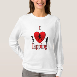 I Hjärtknapp T Shirt