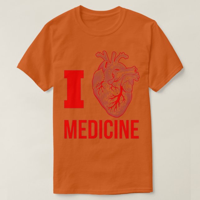 I Hjärtmedicin 2 T Shirt (Design framsida)