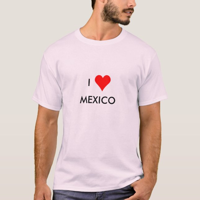 i hjärtMexiko Tee Shirt (Framsida)