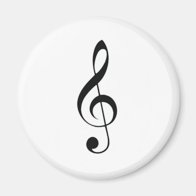 i hjärtmusik magnet (Framsidan)