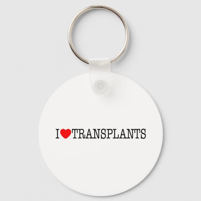 I hjärttransplantationer nyckelring (Framsida)