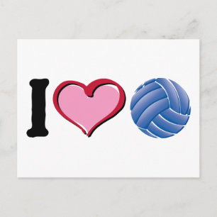 I hjärvolleyboll vykort