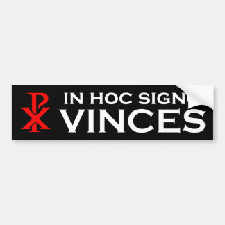 I Hoc Signo Vinces Bildekal