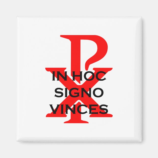 I Hoc Signo Vinces Magnet (Framsidan)