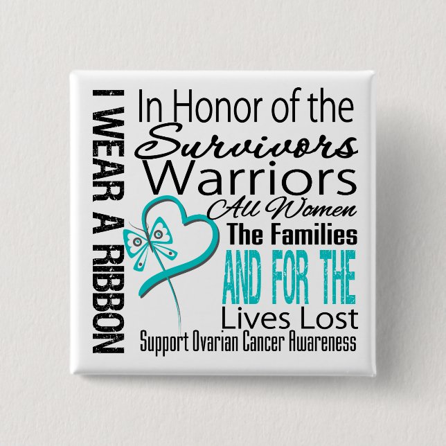 I Honor Collage Tribute Ovarian Cancer Knapp (Framsida)