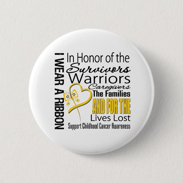 I Honor Tribute Collage Childness Cancer Knapp (Framsida)