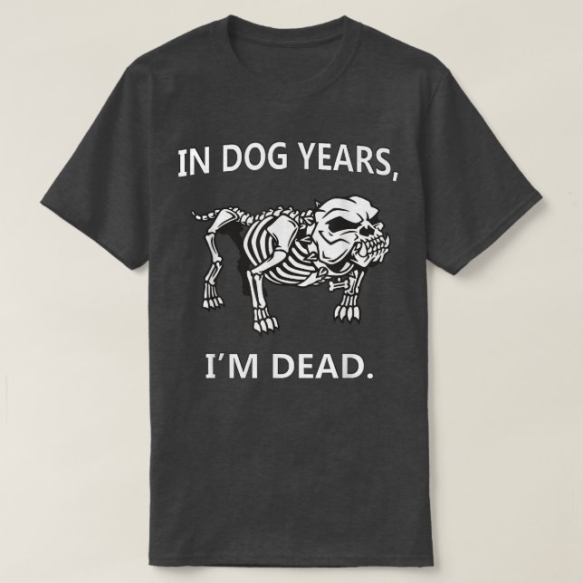 I Hund år är jag död vid nybörjareStora gåvor T Shirt (Design framsida)