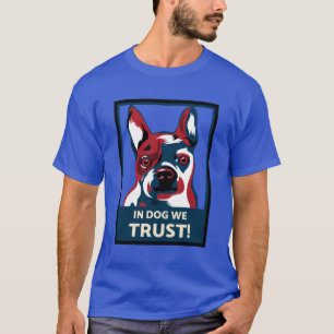 I Hund Vi Litar Rolig Patriotisk Hundälskare T Shi Shirt