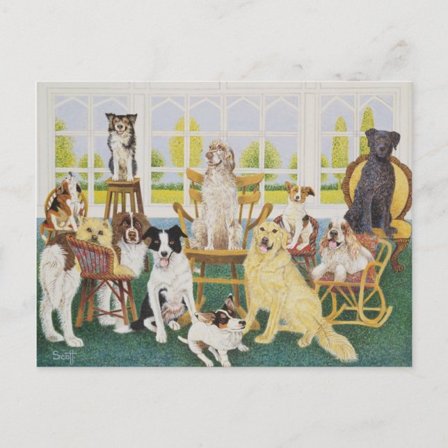 I HUND VYKORT (Framsida)