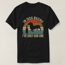 I Hundöl Havit Rolig Dachshund Öltjej T-shirt Pres