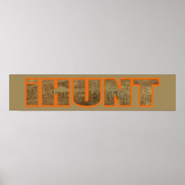 I Hunt Poster (Framsidan)