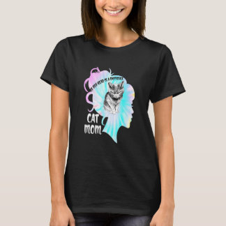 I Huvudet Är Jag En Svår Kattmamma Citat T Shirt
