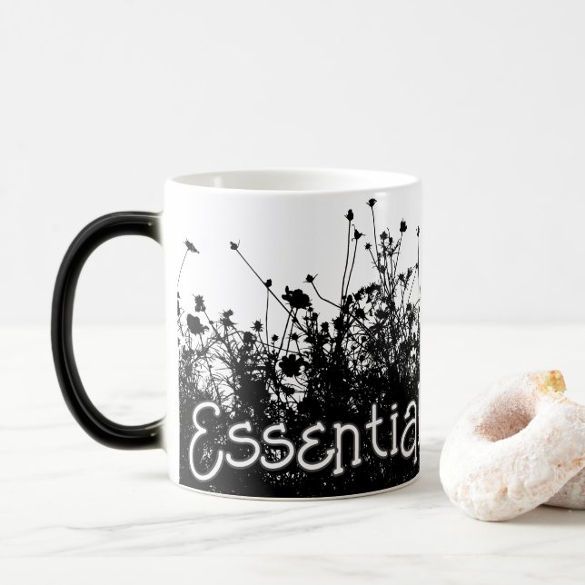 I huvudsak inspirerad retro-mugg magisk mugg (Med munk)