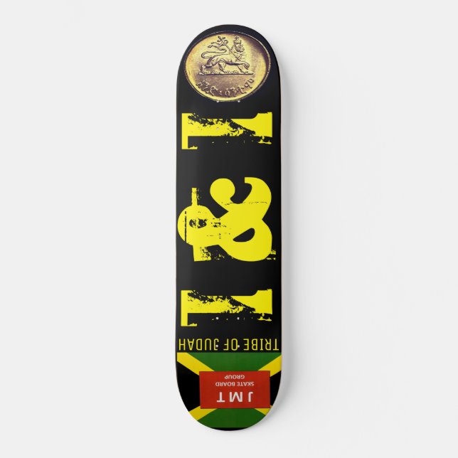 I & I TRIBE OF JUDAH Skateboard (Framsida)