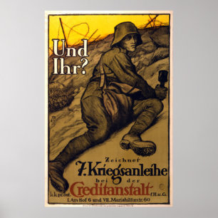 I Ihr? - Lån 7:e Krig (canvas) Poster