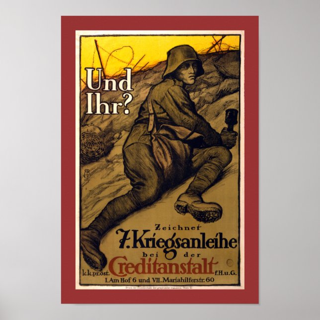 I Ihr? - Lån 7:e Krig (gräns) Poster (Framsidan)