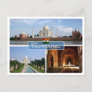 I Indien - The Taj Mahal - Vykort