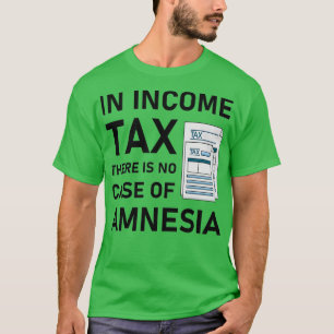 I inkomstskatten finns det ingen fodral i Amnesia T Shirt