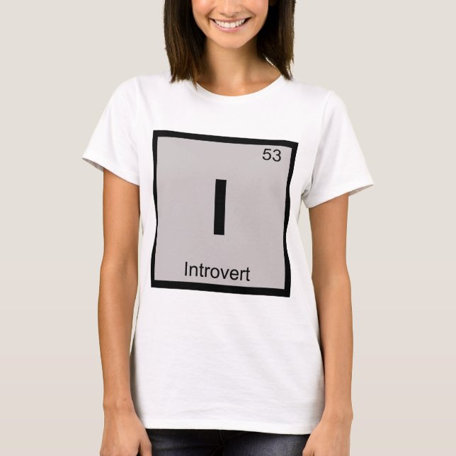 I - Invertkemi Periodic Bord Symbol Tee (Framsida)