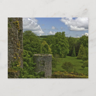 I Irland, på Blarney Castle en stentorn i Vykort
