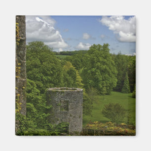 I Irland, på Blarney Castle ett stentorn i Magnet