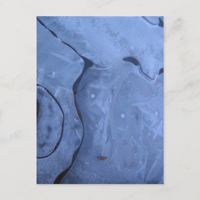 i isen vykort (Framsida)