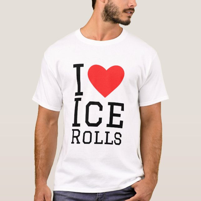 I isrullar i kärlek t shirt (Framsida)