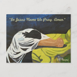 I Jesu namn vi ber, Amen! Postkort Vykort