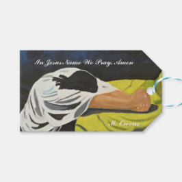 I Jesus Namn kör vi Anpassningsbar Gift-Märkre Presentetikett