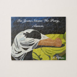 I Jesus Namn roar vi, Amen. Pussel med Gift-box