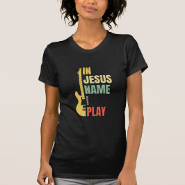 I Jesus Namn spelar jag - gitarr T Shirt