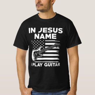 I Jesus Namn spelar jag Guitar T Shirt