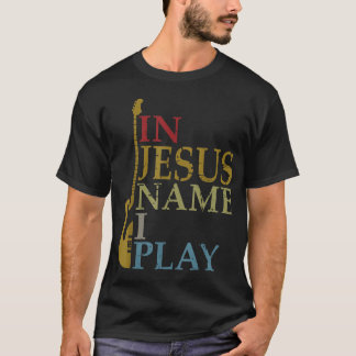 I Jesus Namn spelar jag Guitar T Shirt