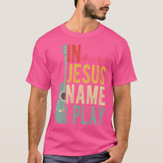 I Jesus Namn spelar jag Guitar T Shirt