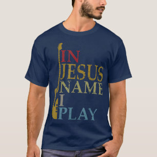 I Jesus Namn spelar jag Guitar T Shirt