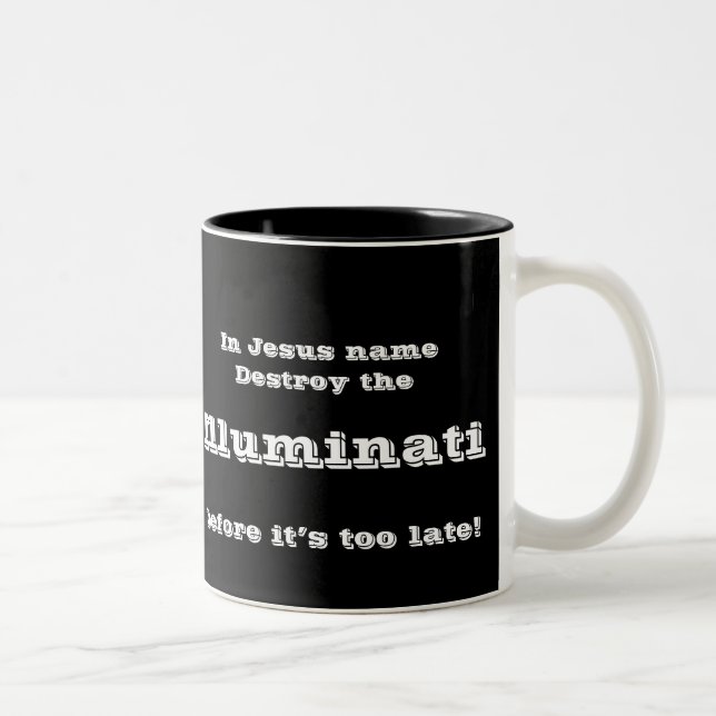 I Jesus namn Två-Tonad Mugg (Höger)