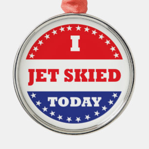 I Jet Skickade idag Julgransprydnad Metall