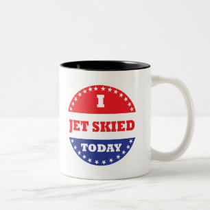 I Jet Skickade idag Två-Tonad Mugg