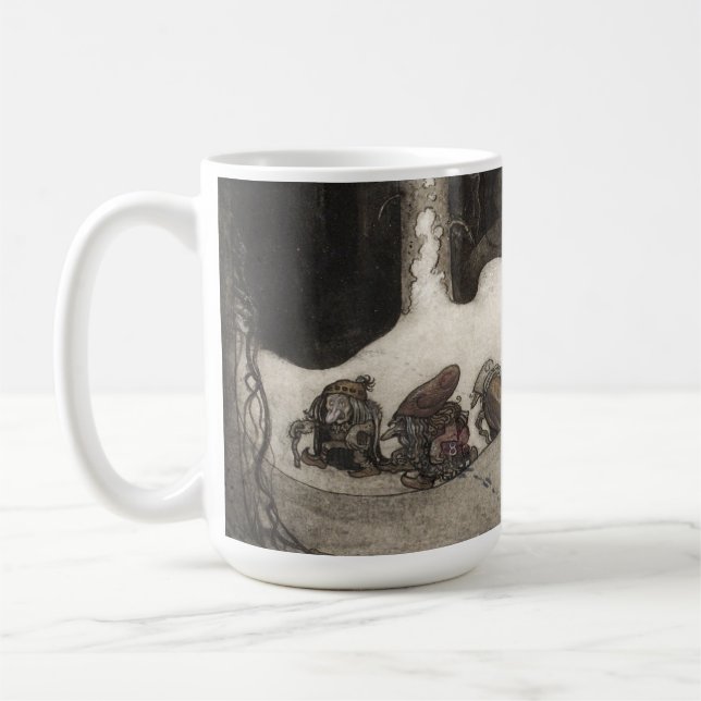 I julnatten 1913 av John Bauer Kaffemugg (Vänster)